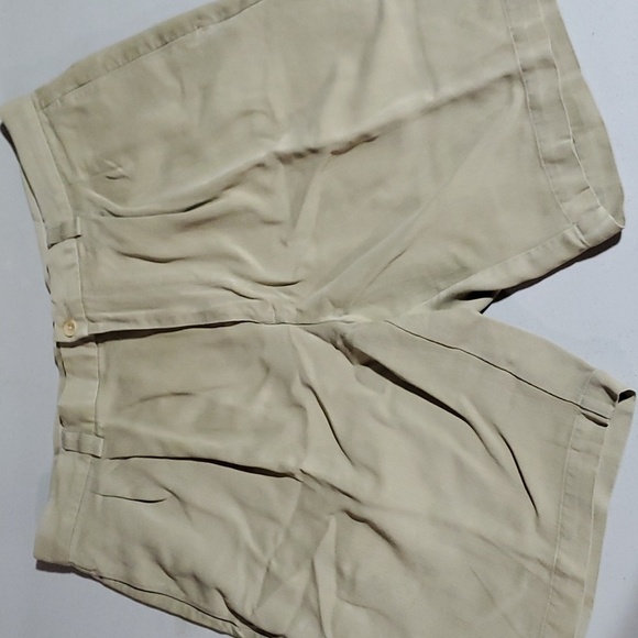 Tommy Bahama 100% Silk Sz. 35 Shorts w Pockets - Picture 1 of 9